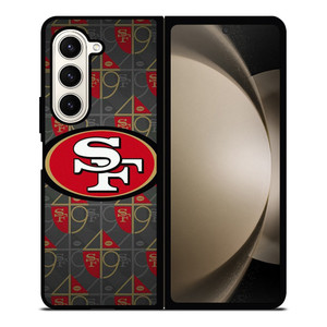 SAN FRANCISCO 49ERS LOGO PATTERN Samsung Galaxy Z Fold 5 Case Cover