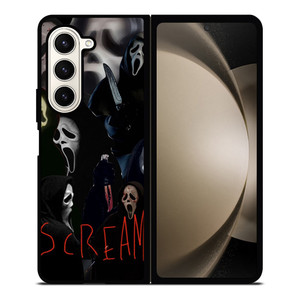 SCREAM GHOST COLLAGE Samsung Galaxy Z Fold 5 Case Cover