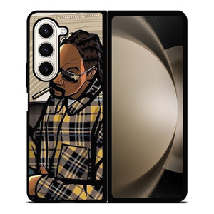 SNOOP DOG RAPPER CARTOON Samsung Galaxy Z Fold 5 Case Cover