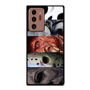 HORROR MOVIES MASK COLLAGE Samsung Galaxy Note 20 Ultra Case Cover HORROR MOVIES MASK COLLAGE Samsung Galaxy Note 20 Ultra Case Cover