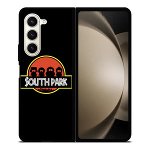 SOUTH PARK AND JURASSIC PARK LOGO FUNNY Samsung Galaxy Z Fold 5 Case Cover
