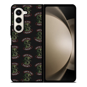 SOUTH SIDE SERPENTS RIVERDALE PATTERN Samsung Galaxy Z Fold 5 Case Cover