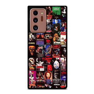 HORROR MOVIES POSTERS COLLAGE Samsung Galaxy Note 20 Ultra Case Cover HORROR MOVIES POSTERS COLLAGE Samsung Galaxy Note 20 Ultra Case Cover
