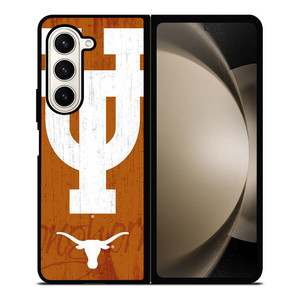 TEXAS LONGHORNS RUSTY SYMBOL Samsung Galaxy Z Fold 5 Case Cover