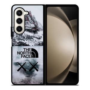THE NORTH FACE X KAWS ICED MOUNTAIN Samsung Galaxy Z Fold 5 Case Cover