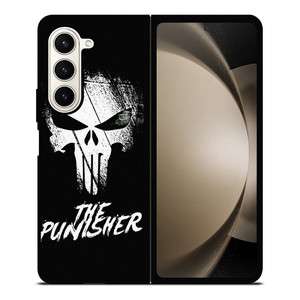 THE PUNISHER BRUSHED LOGO Samsung Galaxy Z Fold 5 Case Cover
