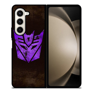 TRANSFORMERS DECEPTICON PURPLE SYMBOL Samsung Galaxy Z Fold 5 Case Cover