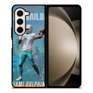 TUA TAGOVAILOA MIAMI DOLPHINS Samsung Galaxy Z Fold 5 Case Cover
