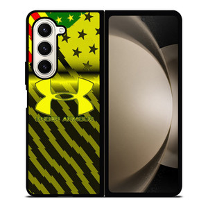 UNDER ARMOUR AMERICAN FLAG YELLOW Samsung Galaxy Z Fold 5 Case Cover