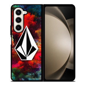 VOLCOM COLOR SPLASH LOGO Samsung Galaxy Z Fold 5 Case Cover