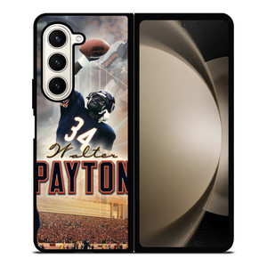 WALTER PAYTON CHICAGO BEARS POSTER Samsung Galaxy Z Fold 5 Case Cover