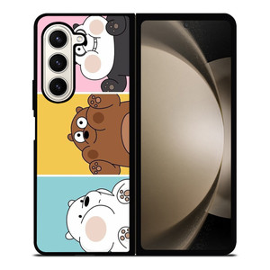 WE BARE BEARS CUTE COLLAGE Samsung Galaxy Z Fold 5 Case Cover