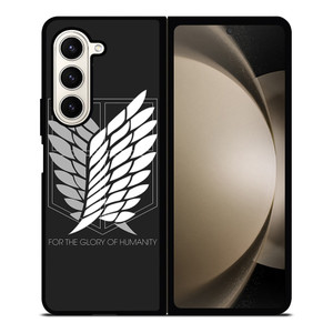WINGS OF FREEDOM ATTACK ON TITANS HUMANITY SYMBOL Samsung Galaxy Z Fold 5 Case Cover