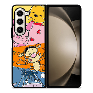 WINNIE THE POOH CARTOON COLLAGE Samsung Galaxy Z Fold 5 Case Cover