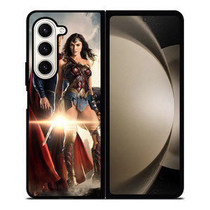 WONDER WOMAN SUPERMAN DC SUPERHERO Samsung Galaxy Z Fold 5 Case Cover
