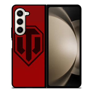 WORLD OF TANKS SYMBOL RED Samsung Galaxy Z Fold 5 Case Cover
