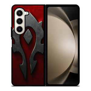 WORLD OF WARCRAFT HORDE BLACK LOGO Samsung Galaxy Z Fold 5 Case Cover