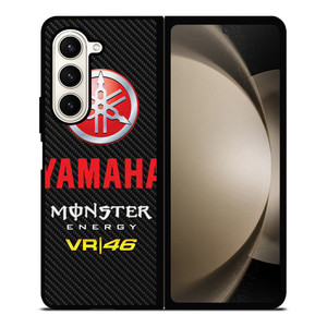 YAMAHA RACING VR46 CARBON LOGO Samsung Galaxy Z Fold 5 Case Cover
