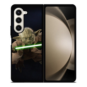 YODA STAR WARS LIGHTSABER Samsung Galaxy Z Fold 5 Case Cover YODA STAR WARS LIGHTSABER Samsung Galaxy Z Fold 5 Case Cover