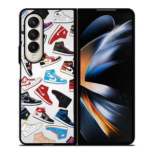 AIR JORDAN 1 SNEAKERS COLLECTION Samsung Galaxy Z Fold 4 Case Cover