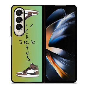 AIR JORDAN X TRAVIS SCOTT CACTUS JACK Samsung Galaxy Z Fold 4 Case Cover