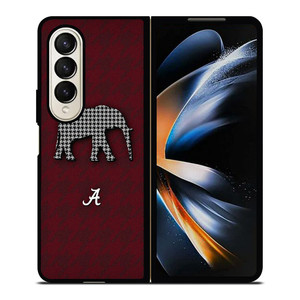ALABAMA CRIMSON TIDE ELEPHANT ICON Samsung Galaxy Z Fold 4 Case Cover ALABAMA CRIMSON TIDE ELEPHANT ICON Samsung Galaxy Z Fold 4 Case Cover