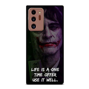 JOKER JOAQUIN PHOENIX QUOTES Samsung Galaxy Note 20 Ultra Case Cover JOKER JOAQUIN PHOENIX QUOTES Samsung Galaxy Note 20 Ultra Case Cover