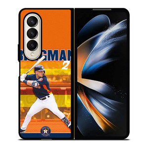 ALEX BREGMAN HOUSTON ASTROS MLB Samsung Galaxy Z Fold 4 Case Cover