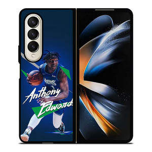 ANTHONY EDWARDS MINNESOTA TIMBERWOLVES BASKETBALL Samsung Galaxy Z Fold 4 Case Cover ANTHONY EDWARDS MINNESOTA TIMBERWOLVES BASKETBALL Samsung Galaxy Z Fold 4 Case Cover