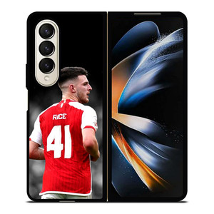 ARSENAL FC DECLAN RICE Samsung Galaxy Z Fold 4 Case Cover ARSENAL FC DECLAN RICE Samsung Galaxy Z Fold 4 Case Cover