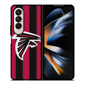 ATLANTA FALCONS FOOTBALL STRIPE LOGO Samsung Galaxy Z Fold 4 Case Cover