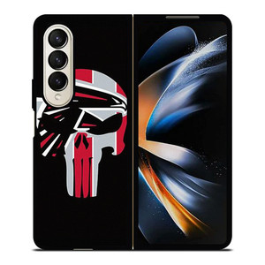 ATLANTA FALCONS FOOTBALL TEAM SKULL Samsung Galaxy Z Fold 4 Case Cover ATLANTA FALCONS FOOTBALL TEAM SKULL Samsung Galaxy Z Fold 4 Case Cover