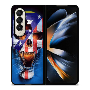 ATLETICO DE MADRID FOOTBALL SKULL Samsung Galaxy Z Fold 4 Case Cover ATLETICO DE MADRID FOOTBALL SKULL Samsung Galaxy Z Fold 4 Case Cover
