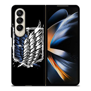 ATTACK ON TITANS WINGS OF FREEDOM ART Samsung Galaxy Z Fold 4 Case Cover ATTACK ON TITANS WINGS OF FREEDOM ART Samsung Galaxy Z Fold 4 Case Cover