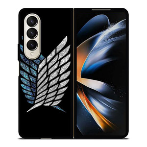 ATTACK ON TITANS WINGS OF FREEDOM ICON Samsung Galaxy Z Fold 4 Case Cover ATTACK ON TITANS WINGS OF FREEDOM ICON Samsung Galaxy Z Fold 4 Case Cover