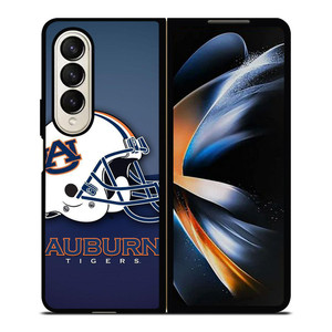 AUBURN TIGERS HELMET FOOTBALL ICON Samsung Galaxy Z Fold 4 Case Cover AUBURN TIGERS HELMET FOOTBALL ICON Samsung Galaxy Z Fold 4 Case Cover