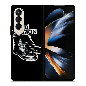 BAD RELIGION BAND LOGO Samsung Galaxy Z Fold 4 Case Cover BAD RELIGION BAND LOGO Samsung Galaxy Z Fold 4 Case Cover