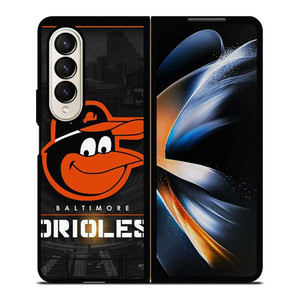 BALTIMORE ORIOLES BASEBAL ICON Samsung Galaxy Z Fold 4 Case Cover BALTIMORE ORIOLES BASEBAL ICON Samsung Galaxy Z Fold 4 Case Cover
