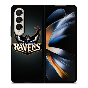 BALTIMORE RAVENS NFL FOOTBALL SYMBOL 2 Samsung Galaxy Z Fold 4 Case Cover BALTIMORE RAVENS NFL FOOTBALL SYMBOL 2 Samsung Galaxy Z Fold 4 Case Cover