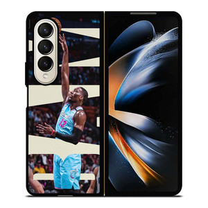 BAM ADEBAYO MIAMI HEAT NBA Samsung Galaxy Z Fold 4 Case Cover BAM ADEBAYO MIAMI HEAT NBA Samsung Galaxy Z Fold 4 Case Cover