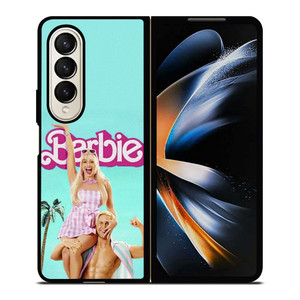 BARBIE KEN MARGOT ROBBIE RYAN GOSLING Samsung Galaxy Z Fold 4 Case Cover