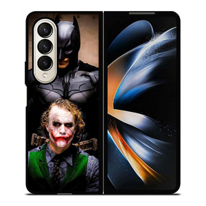 BATMAN AND JOKER THE DARK KNIGHT Samsung Galaxy Z Fold 4 Case Cover BATMAN AND JOKER THE DARK KNIGHT Samsung Galaxy Z Fold 4 Case Cover