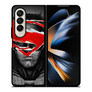 BATMAN SUPERMAN SYMBOL Samsung Galaxy Z Fold 4 Case Cover