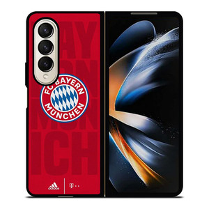 BAYERN MUCHEN ADIDAS Samsung Galaxy Z Fold 4 Case Cover BAYERN MUCHEN ADIDAS Samsung Galaxy Z Fold 4 Case Cover