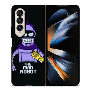 BENDER FUTURAMA THANOS THE MAD ROBOT Samsung Galaxy Z Fold 4 Case Cover BENDER FUTURAMA THANOS THE MAD ROBOT Samsung Galaxy Z Fold 4 Case Cover