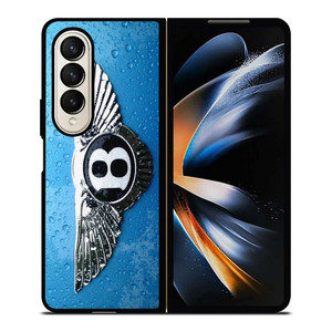 BENTLEY BLUE EMBLEM Samsung Galaxy Z Fold 4 Case Cover BENTLEY BLUE EMBLEM Samsung Galaxy Z Fold 4 Case Cover