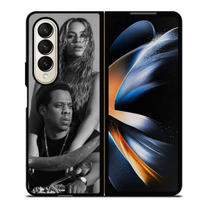 BEYONCE AND JAY Z COUPLE 2 Samsung Galaxy Z Fold 4 Case Cover BEYONCE AND JAY Z COUPLE 2 Samsung Galaxy Z Fold 4 Case Cover