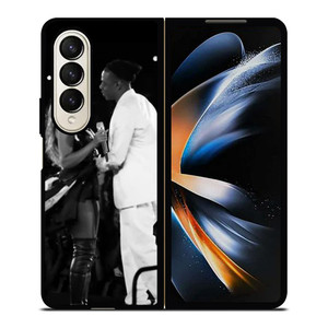BEYONCE AND JAY Z COUPLE Samsung Galaxy Z Fold 4 Case Cover BEYONCE AND JAY Z COUPLE Samsung Galaxy Z Fold 4 Case Cover