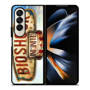 BIOSHOCK INFINITE EMBLEM Samsung Galaxy Z Fold 4 Case Cover BIOSHOCK INFINITE EMBLEM Samsung Galaxy Z Fold 4 Case Cover