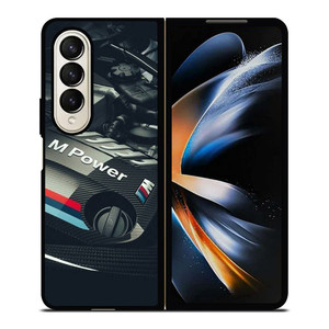 BMW CAR M POWER ENGINE Samsung Galaxy Z Fold 4 Case Cover BMW CAR M POWER ENGINE Samsung Galaxy Z Fold 4 Case Cover